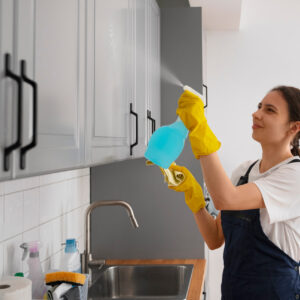 Whole kitchen deep cleaning