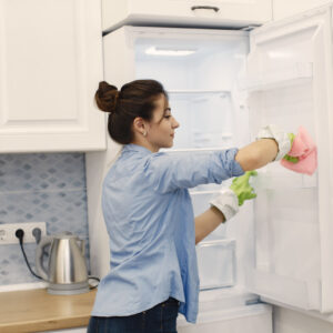 Kitchen Refrigerator Cleaning